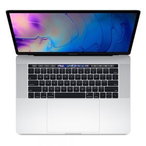 MacBook Pro 15" Touch Bar Mid 2018 (Intel 6-Core i7 2.6 GHz 32 GB RAM 512 GB SSD), Silver, Intel 6-Core i7 2.6 GHz, 32 GB RAM, 512 GB SSD