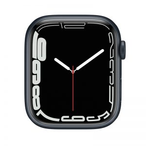 Watch Series 7 Aluminum Cellular (45mm), Midnight, Midnight Blue Sport Band