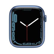 Watch Series 7 Aluminum Cellular (41mm), Blue, Black Sport Band