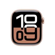 Watch Series 10 Aluminum (42mm), Rose Gold, White Sport Band