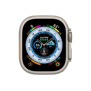 Watch Ultra Titanium Cellular (49mm), Natural, Black Sport Band