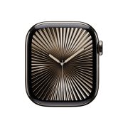 Watch Series 10 Titanium Cellular (42mm), Natural, Midnight Sport Band