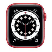 Watch Series 6 Aluminum (40mm), Red, Red Sport Band