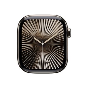 Watch Series 10 Titanium Cellular (46mm), Natural, Silver Milanese Loop