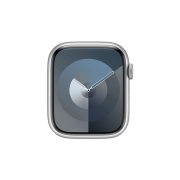 Watch Series 9 Aluminum Cellular (45mm), Silver, Midnight Blue Sport Band